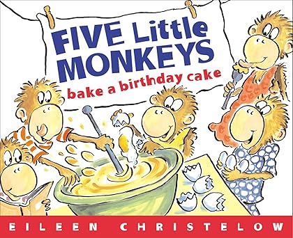 IMG : Five Little Monkeys bake a birthday cake