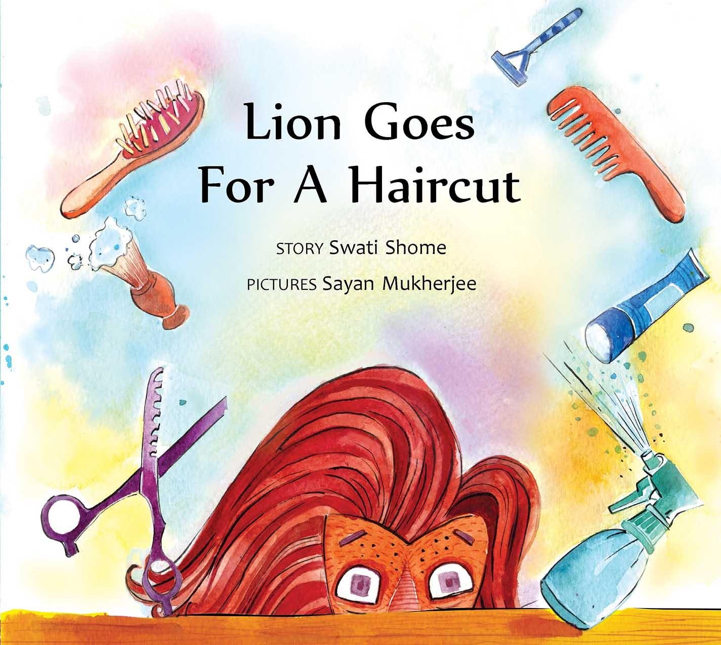 IMG : Lion goes for a Haircut