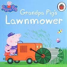 IMG : Peppa Pig Mini Book Granda Pig's lawnmower