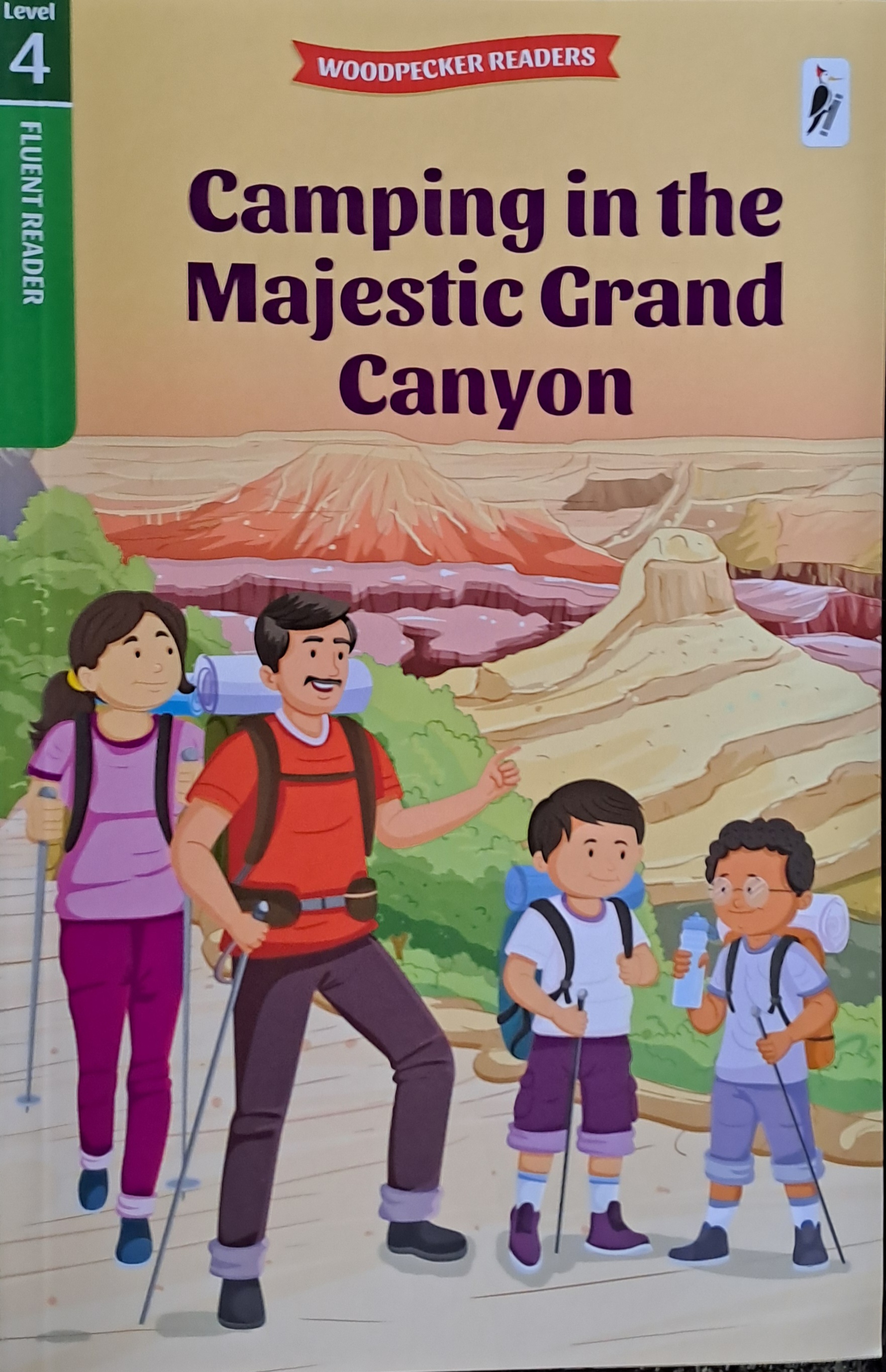 IMG : Camping in the Majestic Grand Canyon Level 4 reading