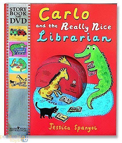 IMG : Carlo and the really nice librarian