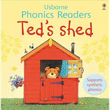 IMG : Usborne Phonics readers Ted's shed