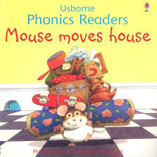 IMG : Usborne Phonics readers Mouse moves House