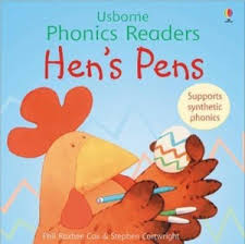 IMG : Usborne Phonics readers Hen's Pen