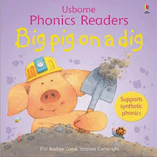 IMG : Usborne Phonics readers Big pig on a dig