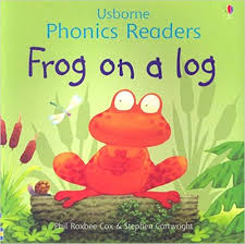 IMG : Usborne Phonics readers Frog on a log