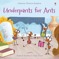 IMG : Usborne Phonics readers Underpant for Ants