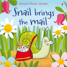 IMG : Usborne Phonics readers Snail brings the mail