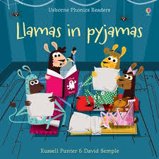IMG : Usborne Phonics readers Llamas in Pajamas