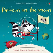 IMG : Usborne Phonics readers Raccoon on the moon