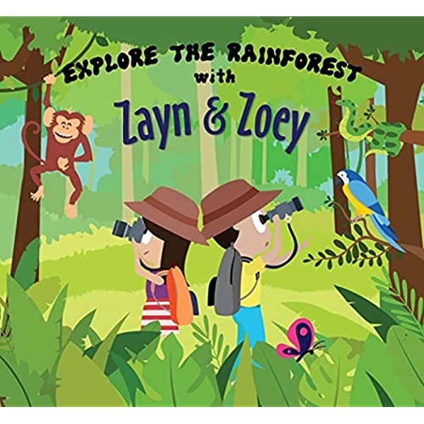 IMG : Zayn and Zoey Exploring the Rainforest