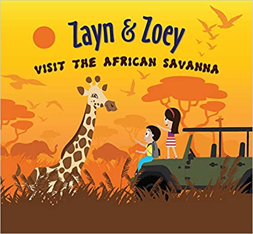 IMG : Zayn and Zoey visit the African Savanna