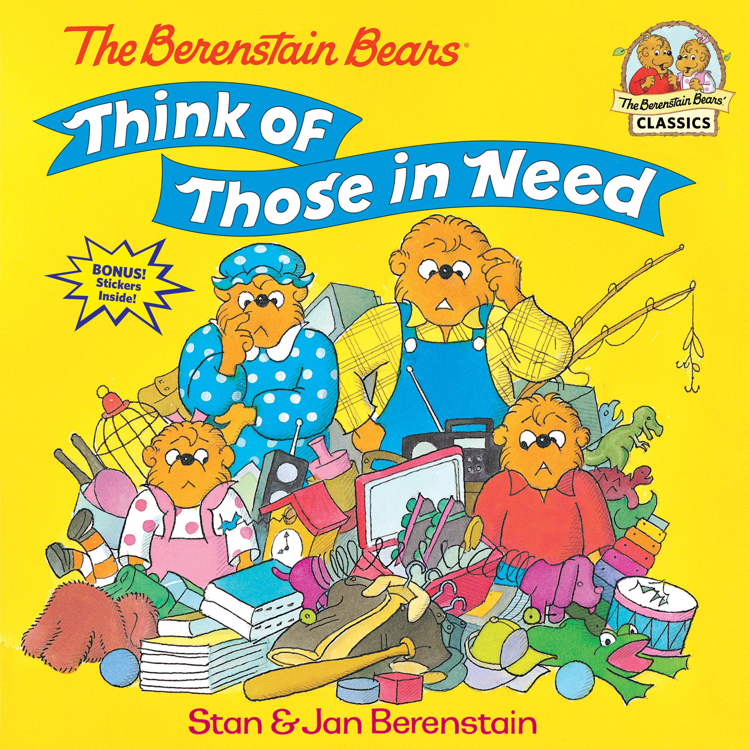 IMG : The Berenstain Bears Think of those in need