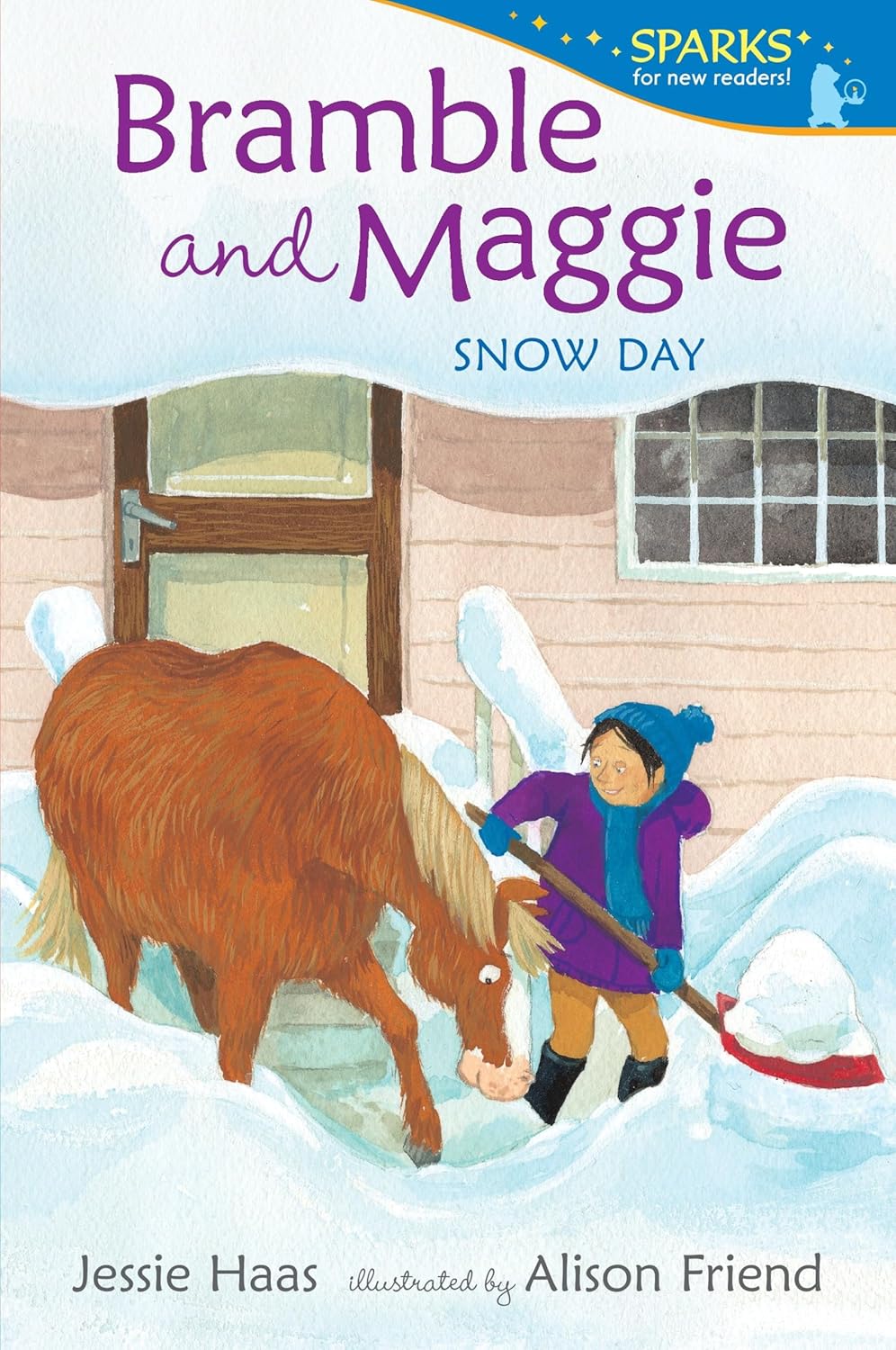 IMG : Sparks For New Readers! Bramble And Maggie Snow day 