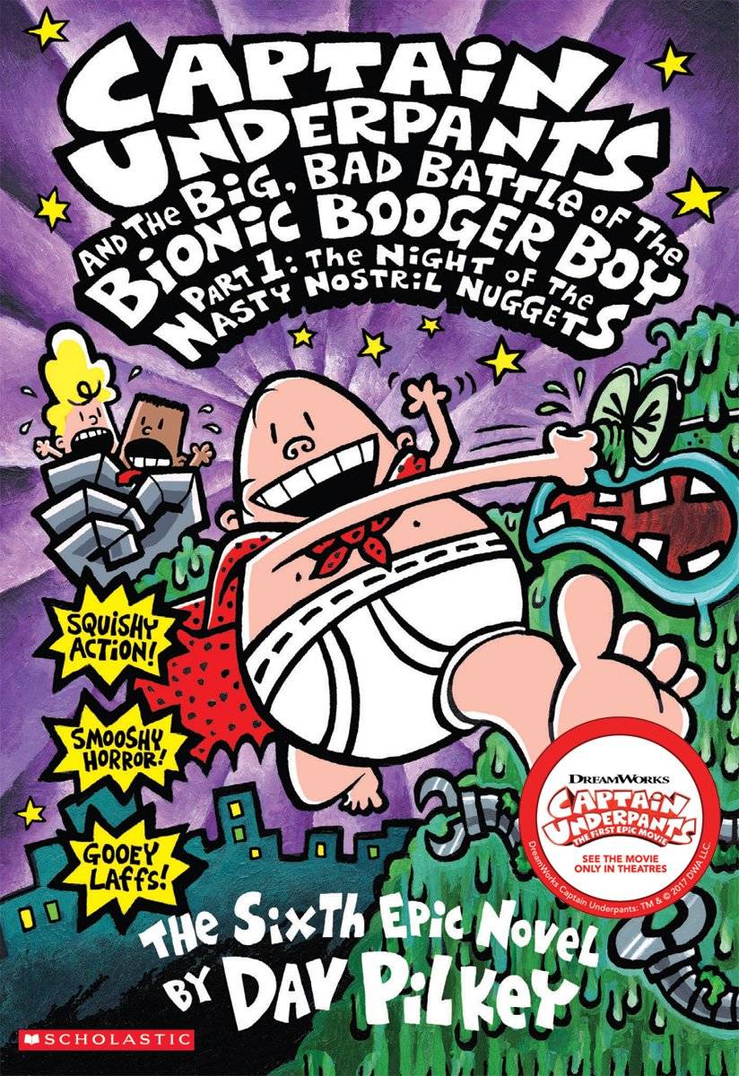 IMG : Captain Underpants & the big bad battle of bionic booger boy Part I #6