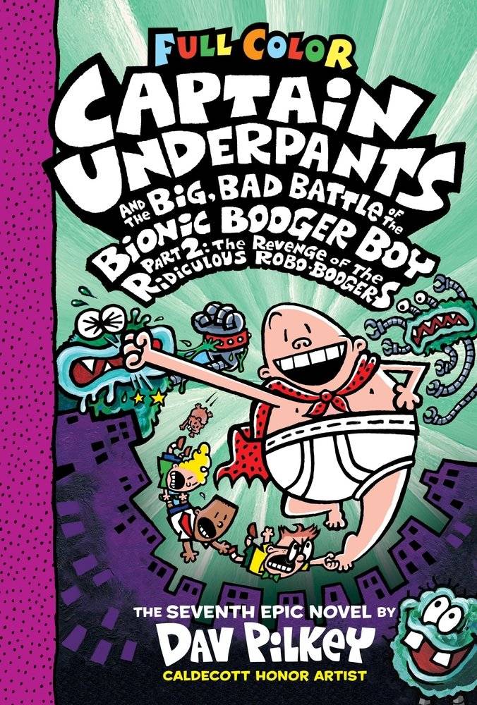 IMG : Captain Underpants & the big bad battle of bionic booger boy part II #7