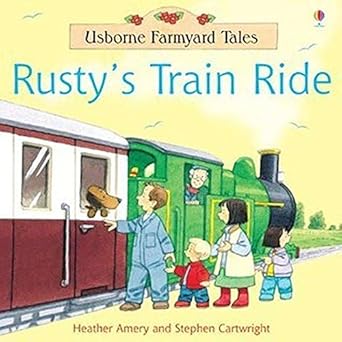 IMG : Usborne Farmyard Tales Rusty's Train Ride 